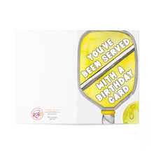Load image into Gallery viewer, Pickleball Birthday Card - Funny Birthday Card for Pickleball Lover - Pickleball GIfts