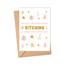Load image into Gallery viewer, Bitching Funny Adult Christmas Card for Best Friend
