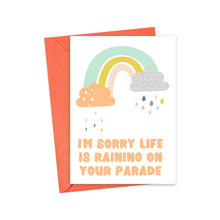 Load image into Gallery viewer, Cute Sympathy Card Rainbow