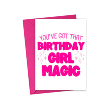 Load image into Gallery viewer, Funny Birthday Girl Birthday Greeting Card for Best Friend