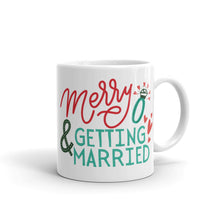Load image into Gallery viewer, Engagment Getting Married Christmas Coffee Mug