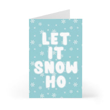 Load image into Gallery viewer, Let it Snow Ho Sassy Christmas Card
