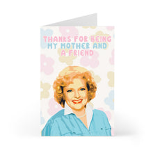 Load image into Gallery viewer, Betty White Mothers Day Card for Mom from Daughter - Pop Culture Gifts
