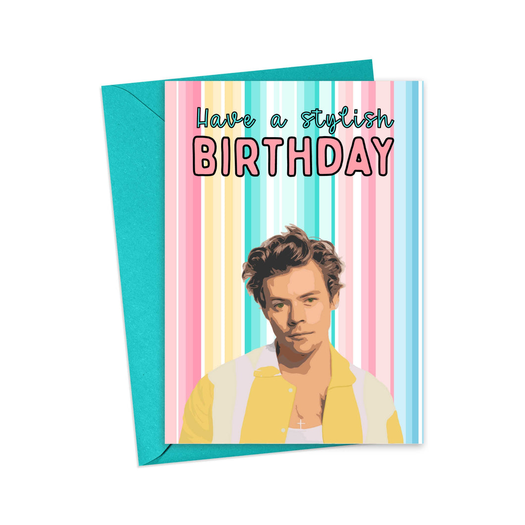 Harry Styles Birthday Card Funny