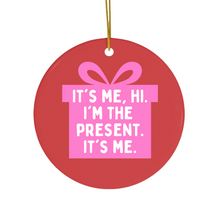 Load image into Gallery viewer, Pop Culture Gifts Pink Ornament for Girls - Ceramic Ornament
