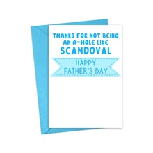 Load image into Gallery viewer, Vanderpump Rules Scandovol Funny Fathers Day Card for Husband
