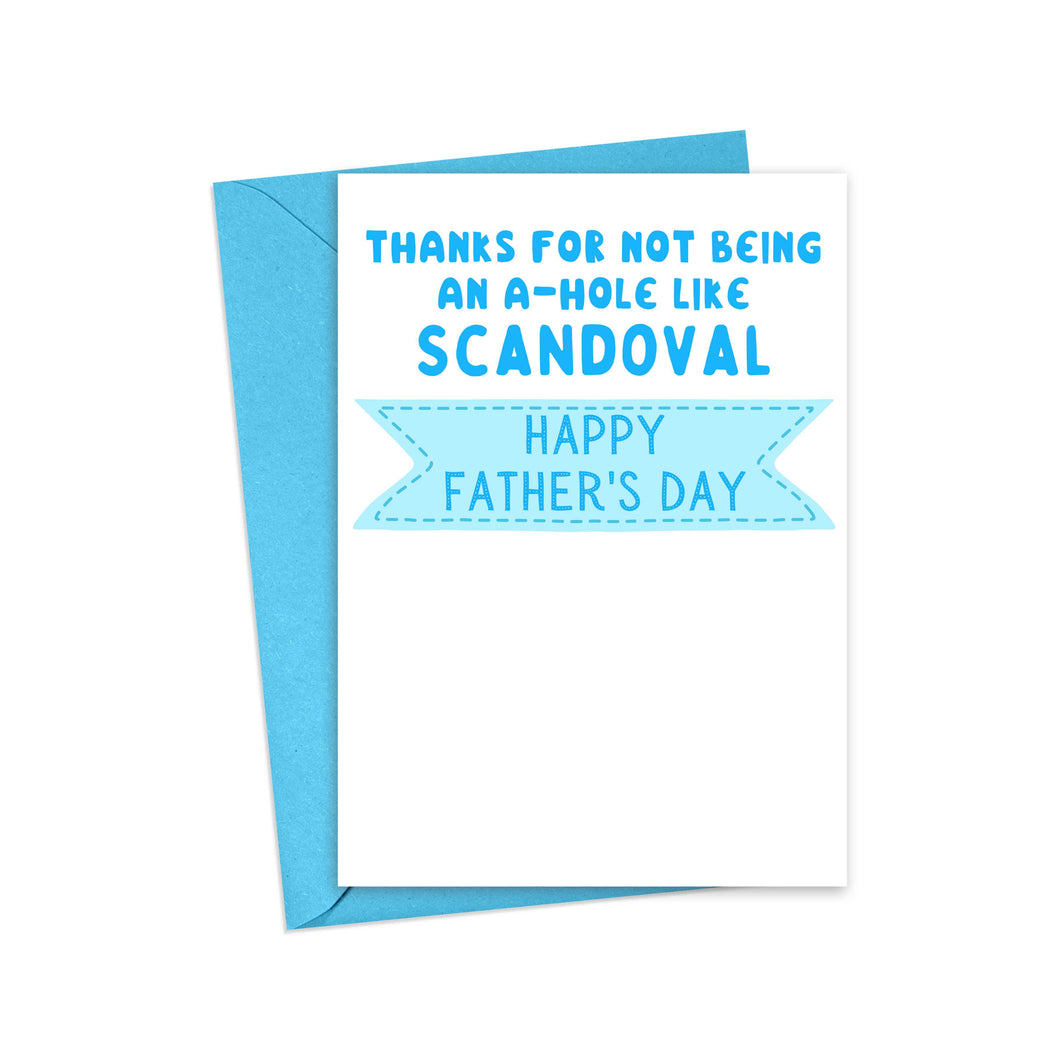 Vanderpump Rules Scandovol Funny Fathers Day Card for Husband