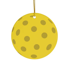 Load image into Gallery viewer, Pickleball Ball Christmas Ornament Pickleball Gifts for Pickleball Players
