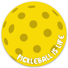 Load image into Gallery viewer, Pickleball Ball Sticker - Pickleball is Life Pickleball Accessoriies
