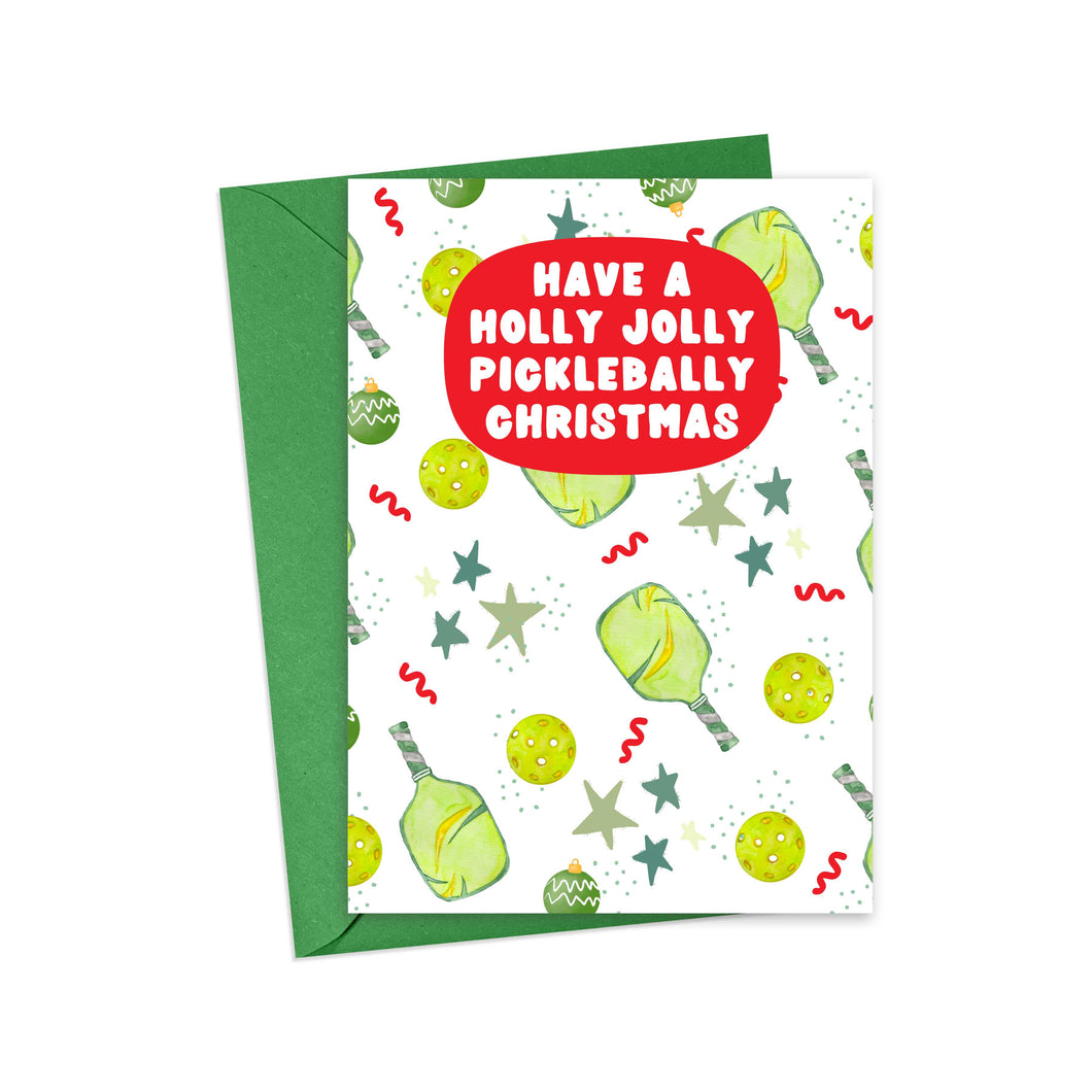Pickleball Christmas Card Pickleball Christmas Gifts
