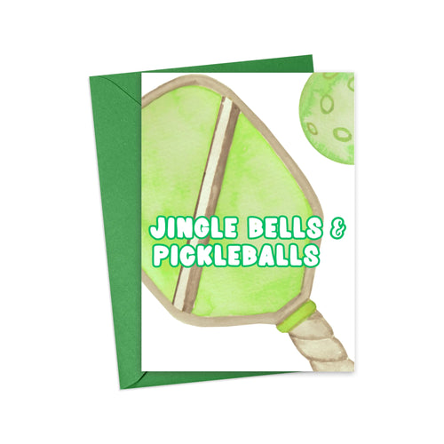 Pickleball Christmas Cards