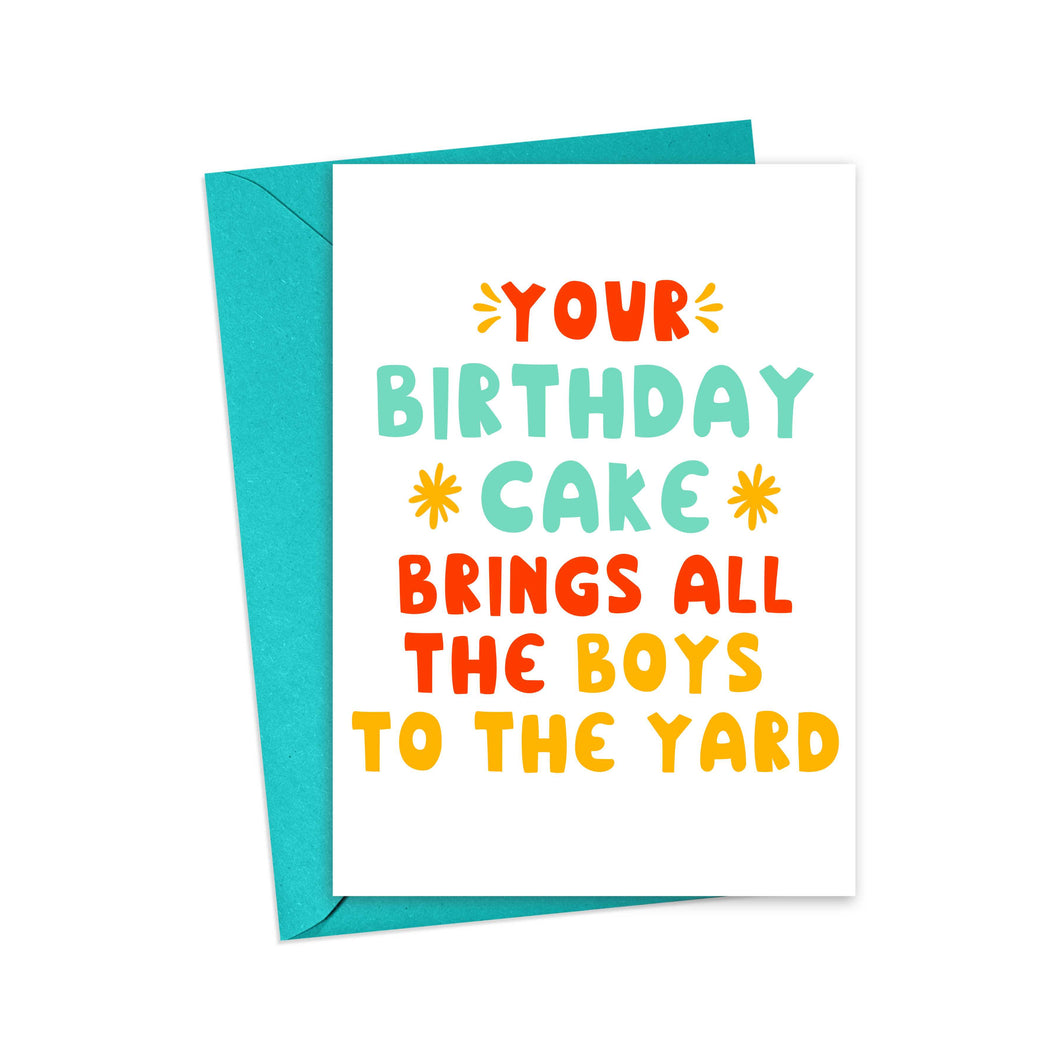 Pop Culture Funny Birthday Card for Her