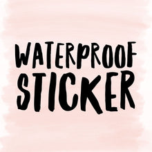 Load image into Gallery viewer, Text on a pink watercolor background features the message &quot;TTPD Taylor Swift Sticker - Swiftie&quot; in bold black letters, highlighting its durable and resilient design by R is for Robo.
