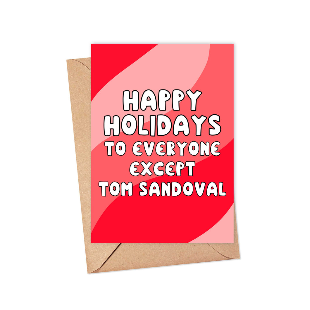 Vanderpump Rules Tom Sandoval Christmas Card