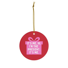 Load image into Gallery viewer, Pop Culture Gifts Pink Ornament for Girls - Ceramic Ornament
