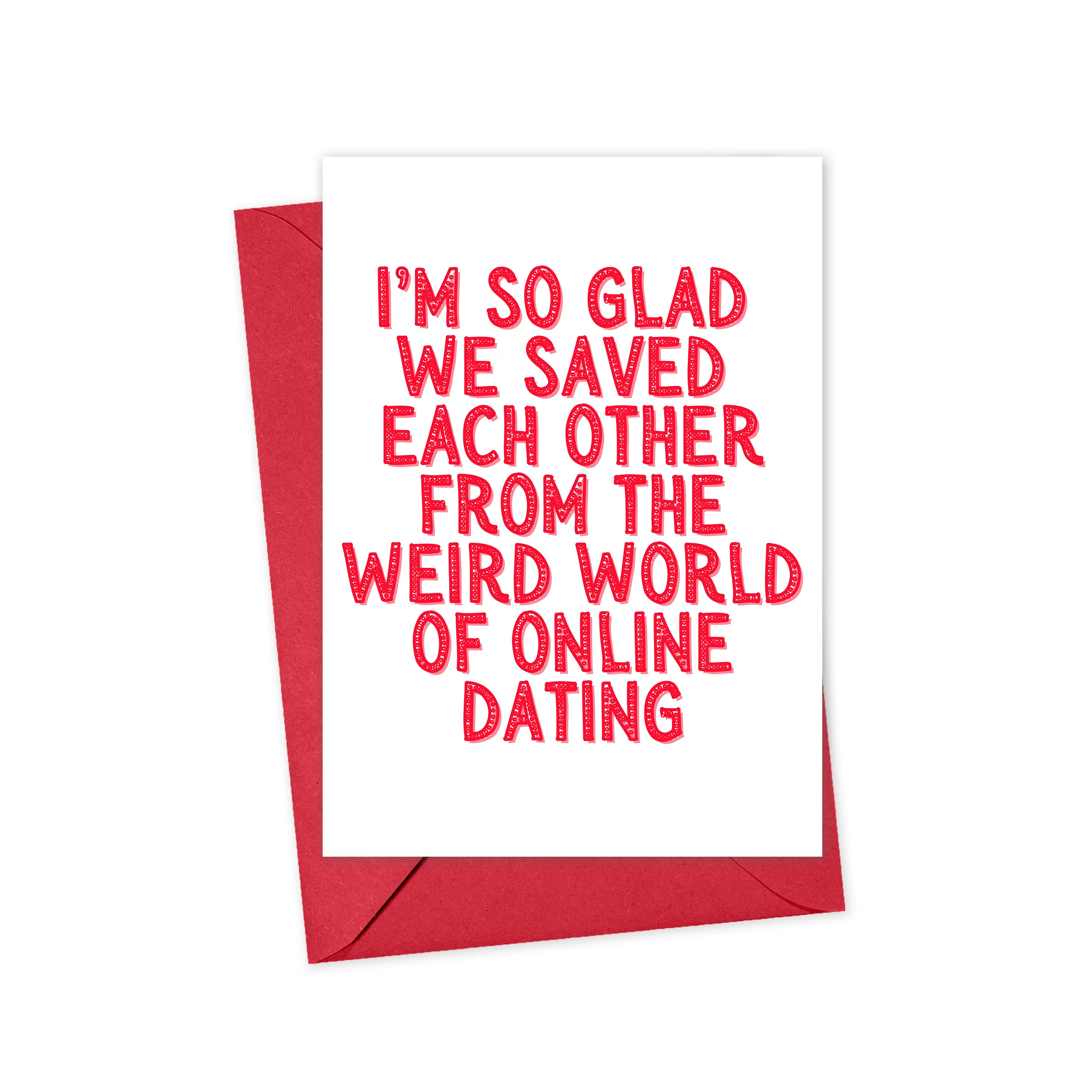 Online Dating Funny Valentines Day Card or Anniversary for Him or Her – R  is for Robo, image size:2048x2048