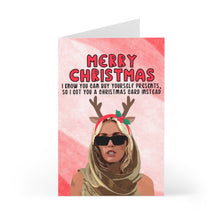 Load image into Gallery viewer, Miley Cyrus Christmas Card - Buy Yourself Presents
