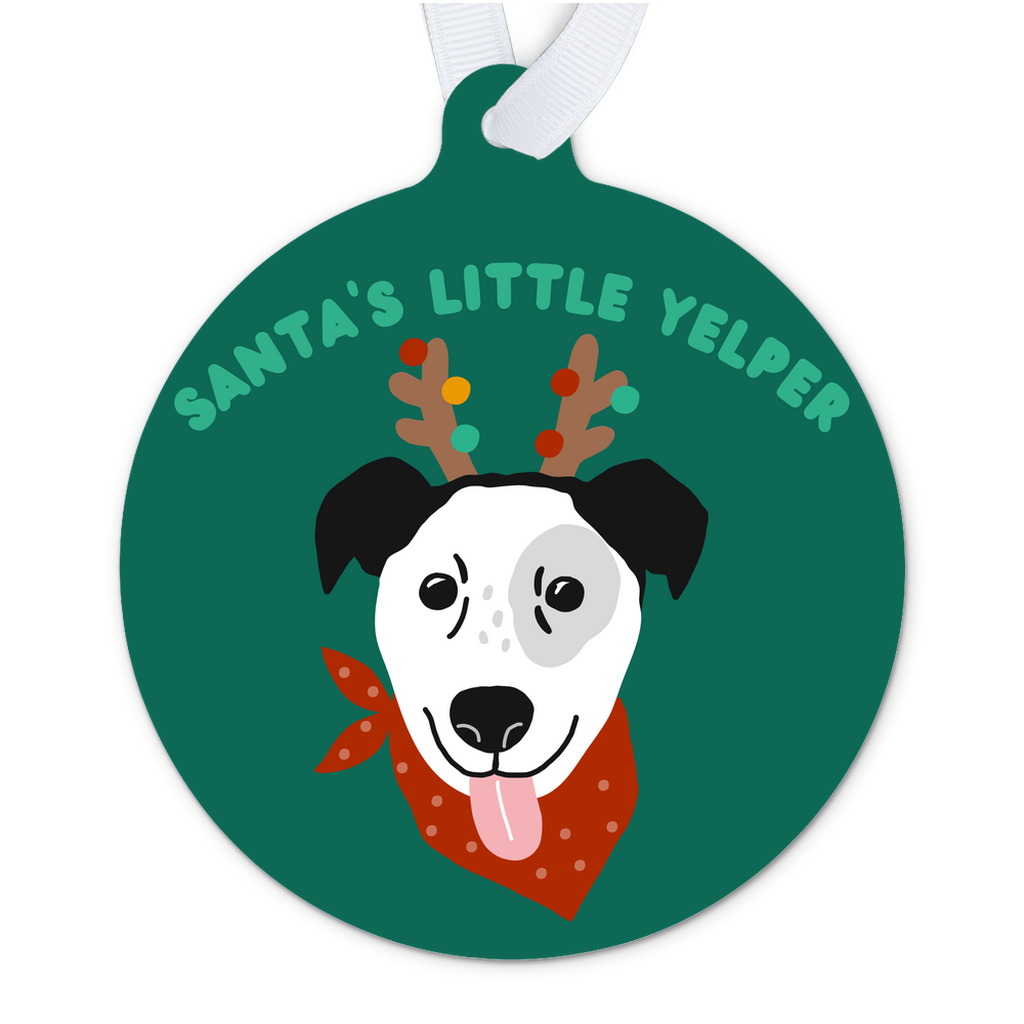 Funny Dog Christmas Ornament Funny and Cute