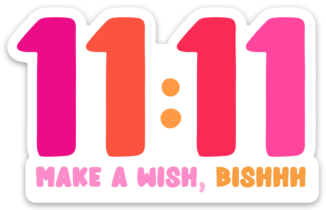 11:11 Make A Wish Sticker