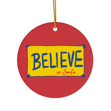 Load image into Gallery viewer, Believe Ted Lasso Christmas Ornament
