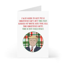 Load image into Gallery viewer, Funny Donald Trump Feds Christmas Card

