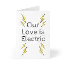 Load image into Gallery viewer, Electric Love Anniversary Card
