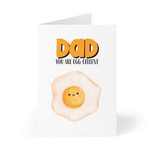 Load image into Gallery viewer, Eggcellent Punny Pun Fathers Day Card
