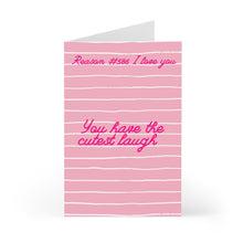Load image into Gallery viewer, Cute Laugh Funny Valentines Day Card
