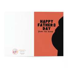 Load image into Gallery viewer, First Fathers Day Card from the Baby Bump
