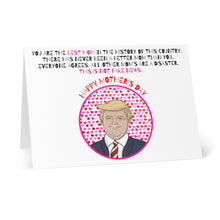 Load image into Gallery viewer, Donald Trump Funny Mothers Day Card
