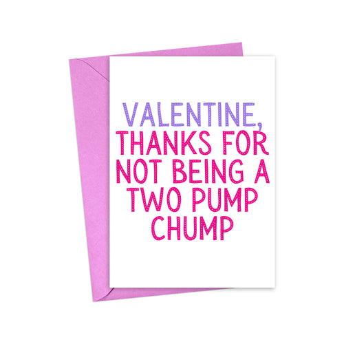 Dirty Valentines Day Card for Husband or Boyfriend