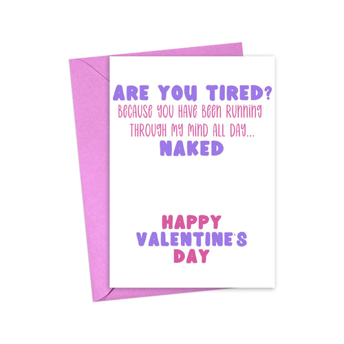 Dirty Valentines Day Card for Boyfriend or Girlfriend