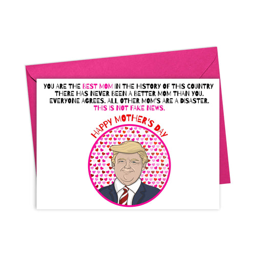 Donald Trump Mothers Day Card
