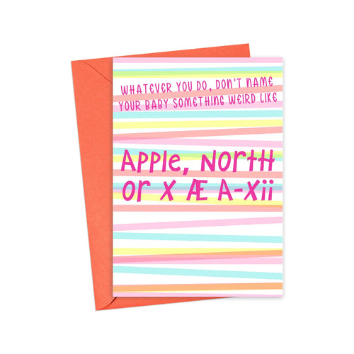 Pop Culture Funny New Baby Card for Expectant Mother