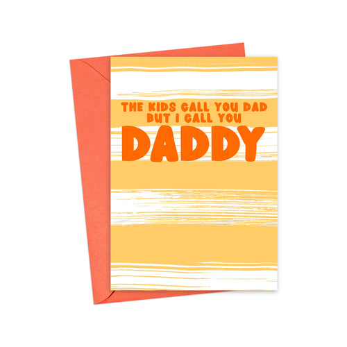 Daddy Funny Fathers Day Card for Husband