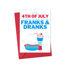 Load image into Gallery viewer, Funny 4th of July Greeting Card - Fourth of July Card
