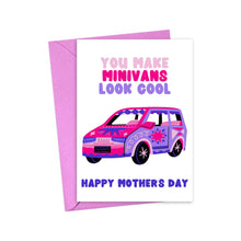 Load image into Gallery viewer, Minivans Funny Mothers Day Card for Friend
