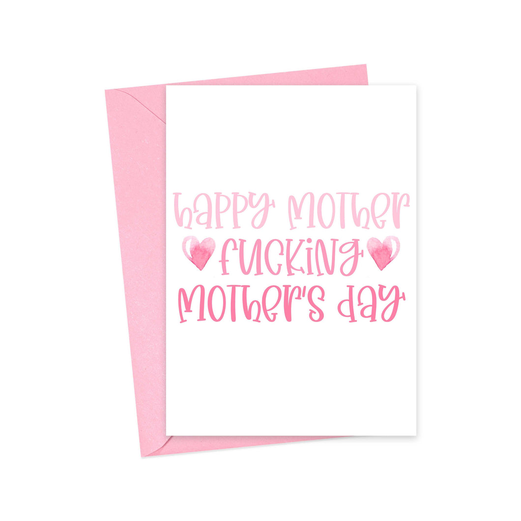 Rude Funny Mother's Day Card for Best Friend