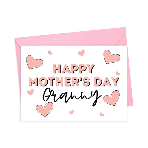 Granny Grandma Mothers Day Greeting Card