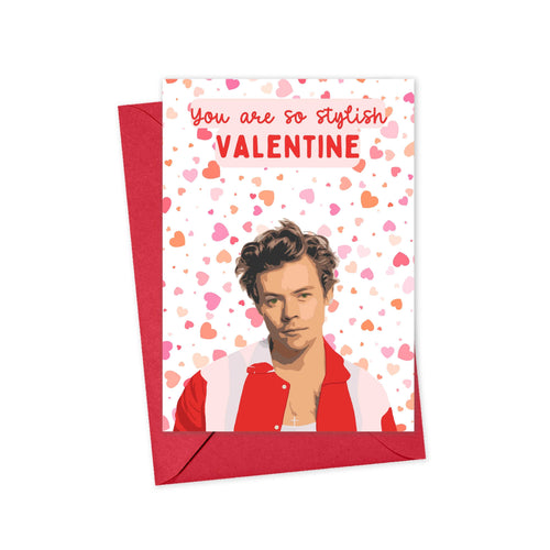 Harry Styles Valentines Day Card