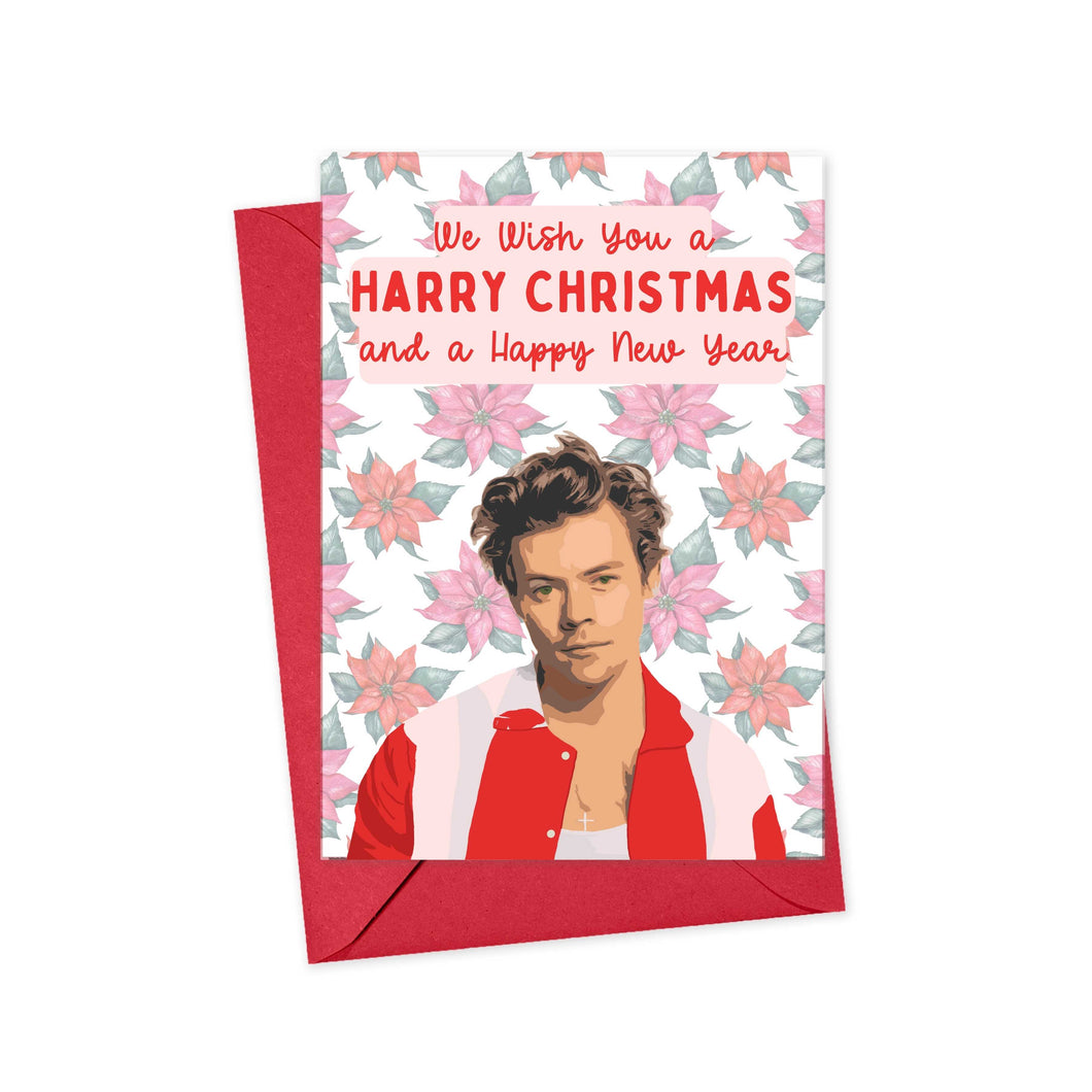 Harry Styles Christmas Card for Her