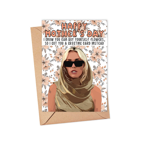 Miley Cyrus Mothers Day Card You Can Buy Yourself Flowers