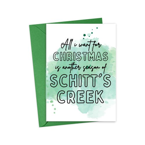 Schitts Creek Christmas Card Funny Holiday Card