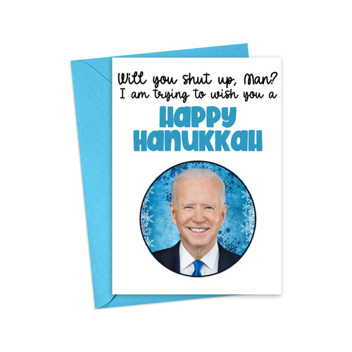 Joe Biden Funny Hanukkah Card