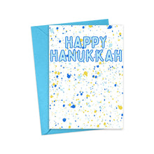Load image into Gallery viewer, Colorful Happy Hanukkah Card
