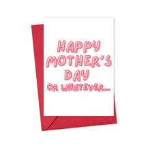 Load image into Gallery viewer, Funny Mean Rude Mothers Day Card for Mom
