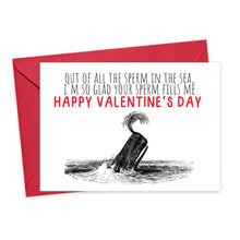 Load image into Gallery viewer, Dirty Naughty Valentines Day Greeting Card for Girlfriend or Wife
