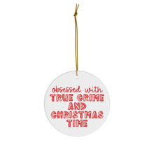 Load image into Gallery viewer, True Crime Funny Christmas Ornament - Ceramic Ornament

