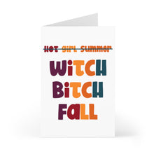 Load image into Gallery viewer, Witch Bitch Fall Funny Halloween Card
