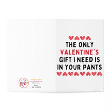 Load image into Gallery viewer, Gift in my Pants Dirty Valentines Day Card
